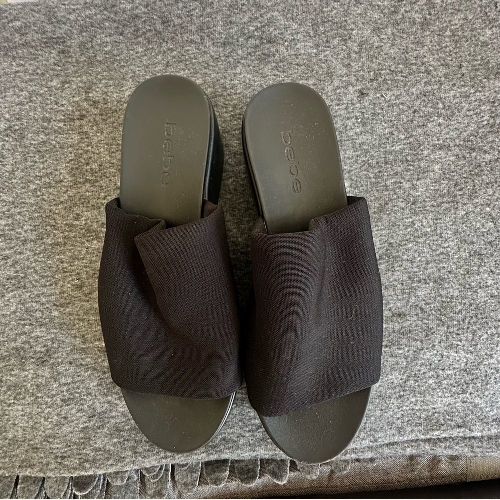 Vintage Bebe platform sandals